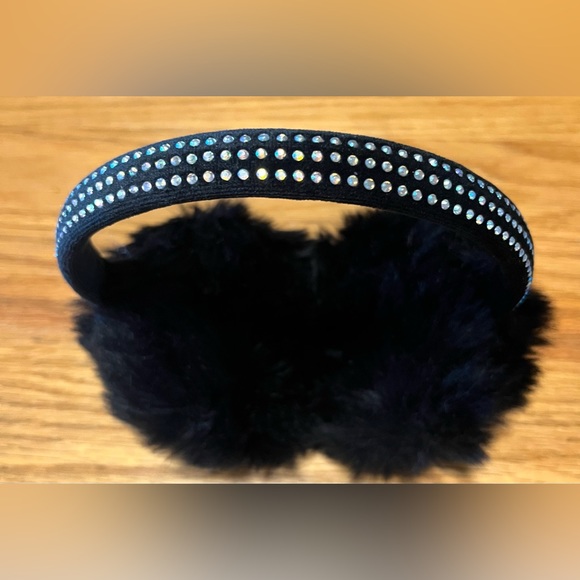 Target Accessories Nwot Black Fuzzy Earmuffs Poshmark